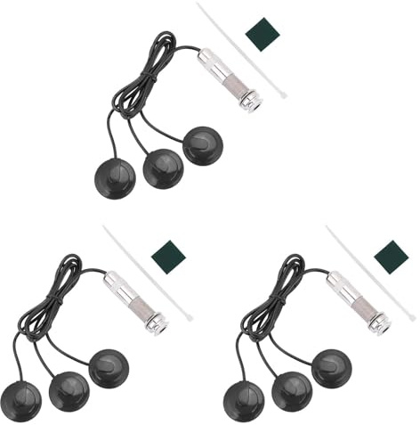 3X Guitar Pickup 3x Piezo Pickup Transducer for Acoustic Guitar Ukulele Mandolin Instruments
