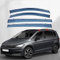 Windabweiser für VW Touran 5T 2016, Windabweiser Regenabweiser, Auto Seitenfenster Visier Abweiser.