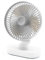 Tischventilator sehr Leise, 16,5CM Klein Ventilator, Auto Oszillierend, 4 Geschwindigkeiten, Starkem Luftstrom, 15 Std. Laufzeit, 4000 mAh Akku Ventilator USB Tragbar für Zuhause Büro Camping Outdoor