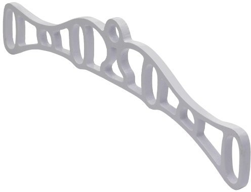 Merriway® BH00828 Traditional Rack End for Overhead Pot Hanger Clothes Airer, 360 mm (14.4 inch) White