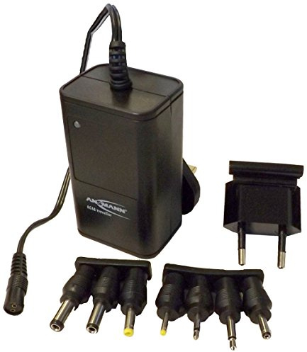 ANSMANN AC48 UK & Euro plug Traveller charger for 4 to 8 cell NiMH battery packs