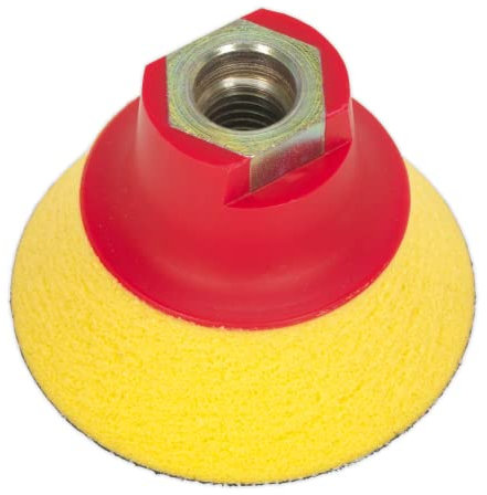 Sealey PTCBPV4S Hook & Loop Ultra Soft Backing Pad Ø70mm M14 x 2mm