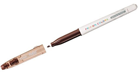 Pilot Frixion Color 220101204L rotulador borrable con punta de fibra para colorear, color verde, color marrón
