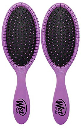 Wet Brush 2 Stück Original Detangler Haarbürste, Lila, 2 Stück