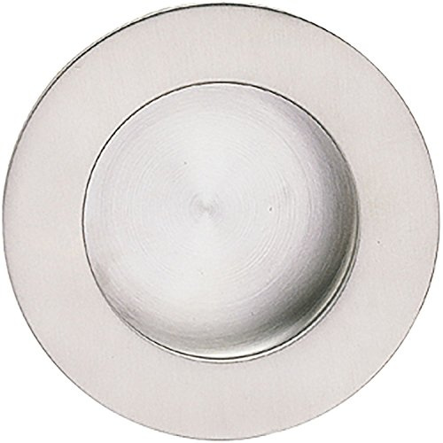 Schiebetürmuschel rund, ø 80 mm, Edelstahl matt