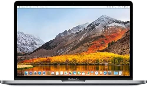 2018 Apple MacBook Pro mit 2.2GHz Intel Core i7 (15-zoll, 16GB RAM, 256GB SSD Kapazität) (QWERTZ German) Space Grau (Generalüberholt)