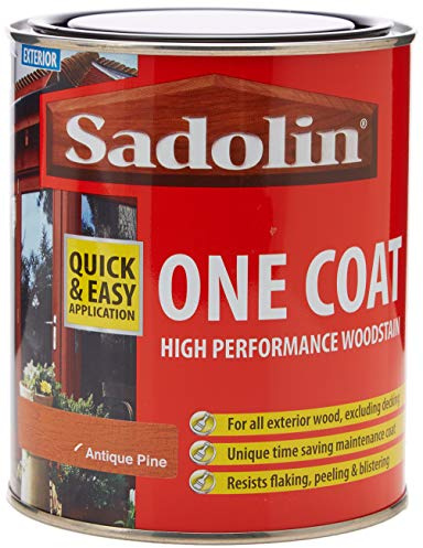 Sadolin One Coat High Performance Woodstain Antique Pine 0.75 L