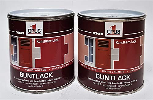 Opus1 Buntlack HOCHGLÄNZEND KUNSTHARZLACK Farbe Lack