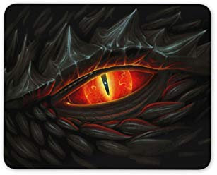 Destination Vinyl Ltd Dragon's Eye Closeup Mouse Mat Pad - His Hers Computer #14444
