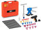 MSW Auto Body 33-Piece Car Dent Repair Kit Dent Puller Set Paintless Dent Removal PDR Slide Hammer Hot Glue Gun MSW-DENTPULLER.SET2 (Hot Glue Gun: 230V, 40W, 8 Glue Sticks, 19 Pulling Adapters)