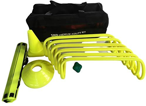 ND Speed Agility Hurdles Cones Ladder Football Training Sport Equipment Yellow