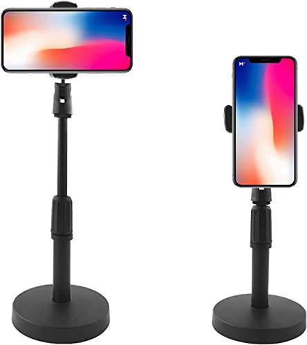 vichope Handyhalter, multifunktionaler Teleskop-Handyhalter, kompatibel mit Smartphones und Anderen Geräten (3,5-7 Zoll), für Selfies, Live-Streaming