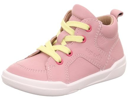 Superfit SUPERFREE Lauflernschuhe, Rosa/Gelb 5520, 25 EU Weit