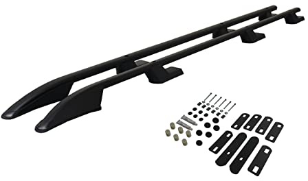 Chromemaster | Dachreling Dachträger | Kompatibel mit Renault Trafic 2001-2014 L2 Long; Zur Befestigung der Dachgepäckträger, Dachboxen oder Dachfahrradträger | Robuste Konstruktion aus Aluminium; TÜV