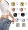 YNFS 5 Paar Amo'thea Lymphactive Mag Studs, magnetische Akupressur-Ohrringe zum Abnehmen, magnetische Lymphdrainage-Ohrringe, Magnettherapie-Ohrringe für Damen Herren, Nicht durchbohrend (5Pairs-8mm)