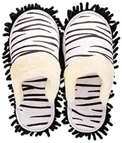 Lavables reutilizables piso limpieza mopa pantuflas creativas multiuso limpieza zapatillas unisex tamaño libre