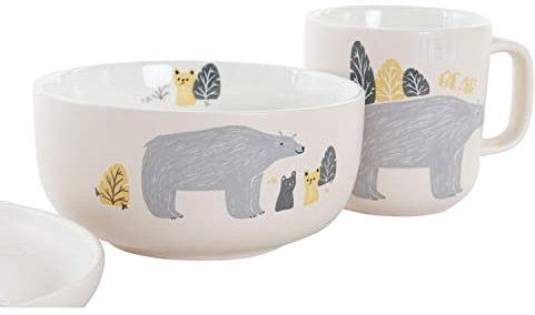 DKD Home Decor Kindergeschirr-Set, Standard