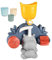 Smoby Little Hippo - Jouet de Bain - Fixation Ventouses - Gobelets Inclus - A Partir de 12 Mois - Fabrication Française