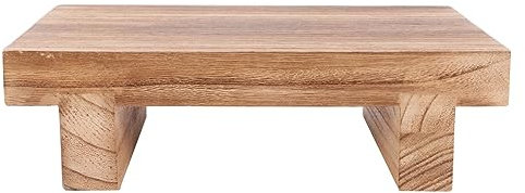 ALEOHALTER Marchepied en bois pour lits hauts, marchepied de chevet vintage pour enfants et adultes, repose-pieds solide pour cuisine et salon