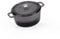 Berndes b.iron grey Schmortopf aus Gusseisen 2 m 26 cm mit Deckel