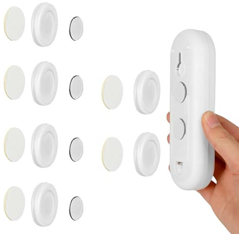 Dimeho magnetischer Fernbedienungshalter Wandhalterung 6 Stück selbstklebende Fernbedienungs-Organizer Aufbewahrung für Zuhause und Büro