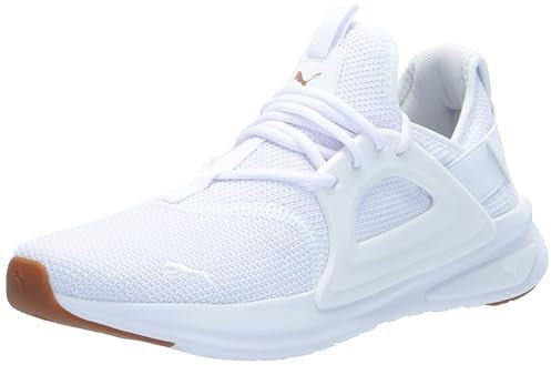 PUMA Damen Softride Enzo Evo Cross Trainer Sneaker, Mix Knit White Gold, 42 EU