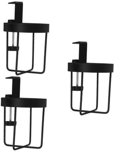 Cabilock 3 Piezas Portavasos con Clip De Escritorio Clip En Portavasos Mesa Portavasos Soporte De Fijación De Taza Portavasos De Baño Portavasos para Escritorio Soporte De Taza Planchar