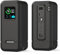 Funda de Silicona para Anker Prime Power Bank 200W 20.000mAh, Material de Silicona de Seguridad de 2 mm de Grosor, Lavable, Amortiguador, con Almacenamiento SIM/TF/Pin (Negro)