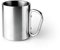 IBILI - Taza Con Mosqueton 350 Ml, Acero Inoxidable 18/10, Doble pared