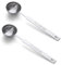 2 PCS 15ml Tablespoon Measuring Spoon, Stainless Steel Table Spoon Measuring Scoop Long Handle Tablespoon Scoop for Ground Coffee, Coffee Brewing, Milk Brewing (7.1 Inches)