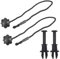 WOLWES Kompatibel Mit Skoda Für Scala 2019 2020 2021 Hutablage-Saitenhalter, Schwenk-Aufhänger-Clips Z5867769 5E5863634 6V6863634 3T5867769 3V5863634 Halteband Hutablage(1 Kit)