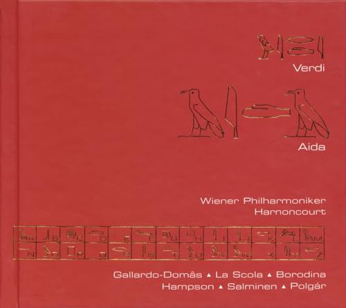 Verdi: Aida - Wiener Philharmoniker / Harnoncourt / Gallardo-Domâs / La Scola / Borodina / Hampson / Salminen / Polgár