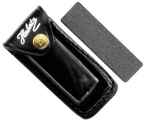 Herbertz Abziehstein mit Ledertasche