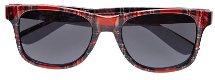 Widmann 0339G - Brille Tartan, rot, Sonnenbrille, Karneval, Mottoparty