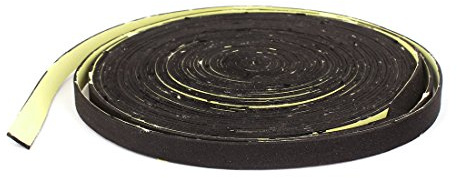 Uxcell 10m 33ft Length 1cm Width Car Audio Speaker Sealing Tape Black | Car Speaker Sealing Tape, Direct Replacement, Durable Construction
