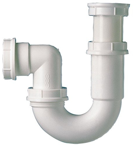 Siphon tube articulé pour évier - Sortie diamètre 40 mm