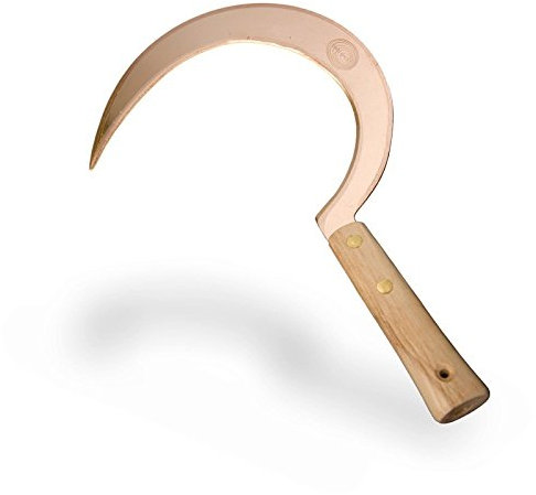 OJ Kräutersichel LJUBIMIR aus Kupfer | handschmiedete Kupfersichel aus Slovenien