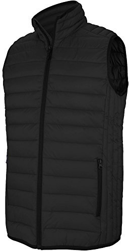 Kariban Mens Quilted Lightweight Down Bodywarmer XL Black
