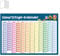 Immerwährender Kalender Eulen/Geburtstagskalender/Dauerkalender/einseitig DIN A3 gefaltet/in tollem Design/Wandplaner/Jahresunabhängig/Hochzeitstage/Happy Birthday Kalender/Planer/Poster