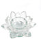 Lotus Kristall Kerzenhalter,Kerzenhalter Kristall Lotus,Lotus Blume Kristallglas Lotusblume Ornamente Wohnaccessoires Handwerk Hochzeiten Dekoration Lotusblume Teelicht Dekoration Hochzeit Tisch