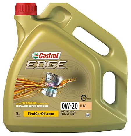 CASTROL Motoröl EDGE 0W-20 Vollsynthetiköl Motorenöl 4 L