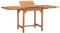 vidaXL Teak Massiv Gartentisch Ausziehbar Holztisch Esstisch Ausziehtisch Terrassentisch Balkontisch Gartenmöbel (110-160) x80x75cm