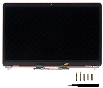 LCDOLED Reemplazo 13.3 2560x1600 Pantalla LCD completa completa montaje superior para MacBook Air Retina 13 A1932 finales de 2018 2019 EMC 3184 MRE82 MREA2 MVFH2 MVFJ2 (oro rosa)