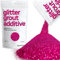 Hemway Glitter Grout Additive - Dark Rose Pink | Ultrafine Flakes for Adding Sparkle to Old & New Kitchen & Bathroom Tiles | Enhance Your Indoor Grouting Projects with a Sparkly Effect | 100 g