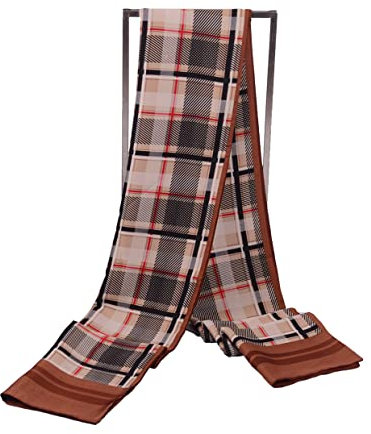 Leisofter Herren Schals Luxus Seidenschal für Herren, Herren Wickelschal für Business Wear Geschenk, Langes Halstuch für Winter, Frühling, Herbst