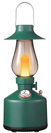 Goshyda Vintage Night Light, Retro Music Bedside Lamp Handheld Bluetooth Speaker with Dimmable Soft Ambient Lighting, Table Lamp for Room Decor, Gifts, Camping, IPX4 Waterproof