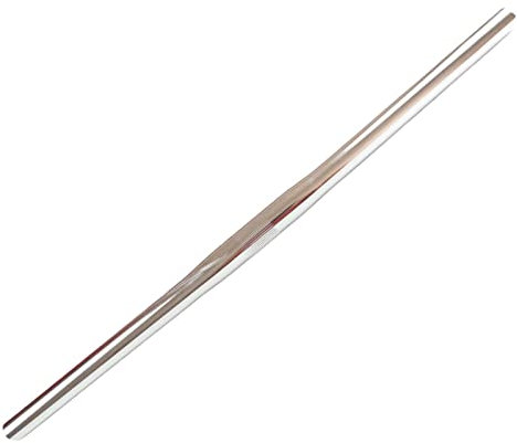 harayaa Fahrradlenker Zinklegierung 500 Mm Länge 25,4 Mm Gerader Lenker für Mountainbike Fahren, Argent