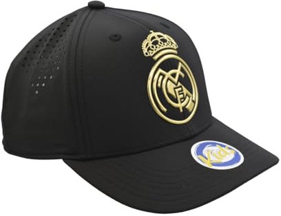 TokyRu Sports Gorra Real Madrid Nº 41 niño Negra Producto con Licencia - Talla niño S/M Ajustable