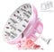 GIHALI Universal Hair Diffuser “Super Sturdy” 4.4-6.6cm for Natural Curly and Wavy Hair, Easy Install, Hair Dryer Attachment Fit for Travel (Pink 2 Aroma Upgrade)