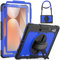 SEYMCY Funda para Samsung Galaxy Tab S10/S9/S8 Ultra de 14.6 pulgadas 2024/2023, cuerpo completo a prueba de golpes, con protector de pantalla, correa de mano giratoria y soporte, correa de hombro